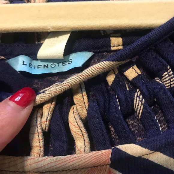 Anthropologie Cap Sleeve Drop Waist Dress - Picture 5 of 7